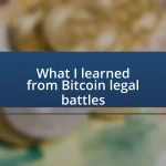 What I learned from Bitcoin legal battles