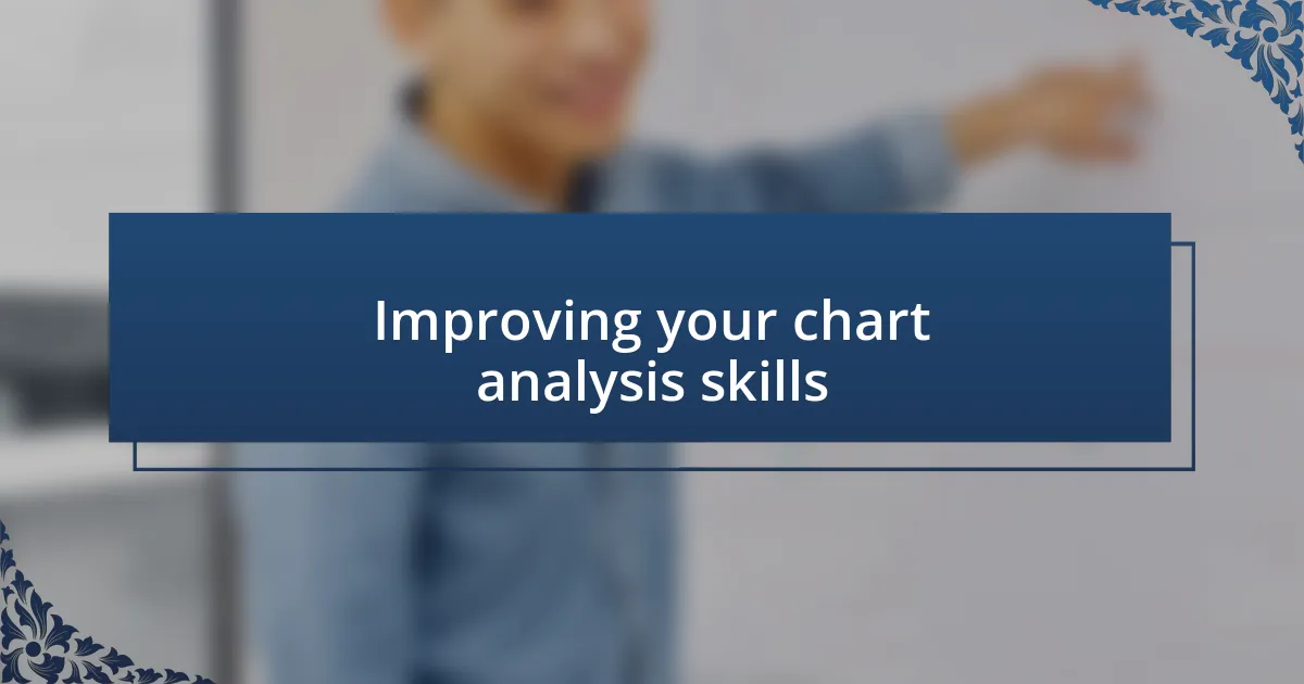 Improving your chart analysis skills